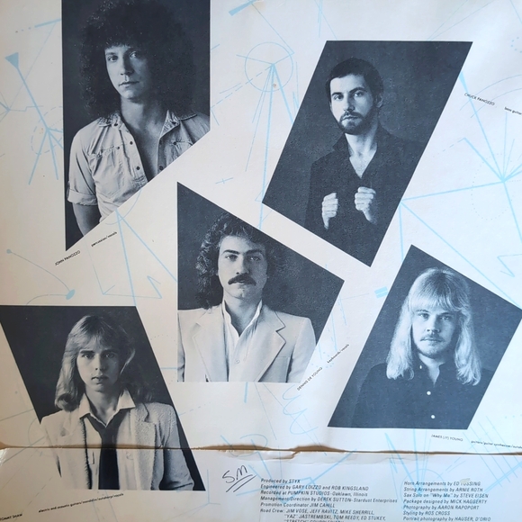 Vintage STYX CORNERSTONE Vinyl LP Record Album - Picture 3 of 13